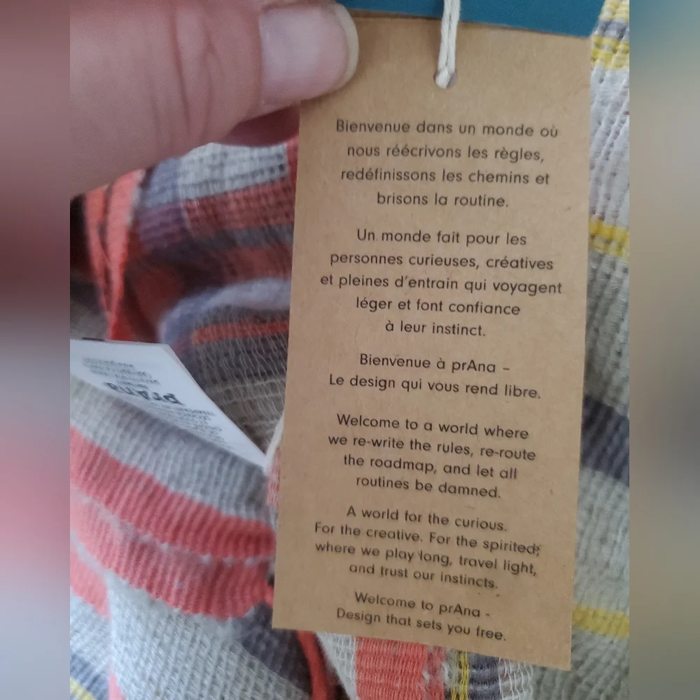 NWT PRANA Unisex Lea Scarf._10